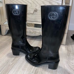 Gucci rain boots